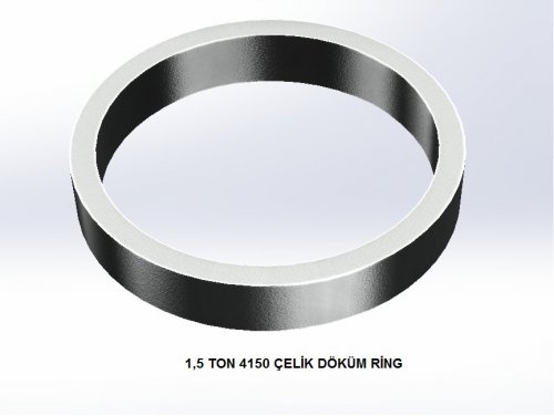 1,5 Ton 4150 Çelik Döküm Ring